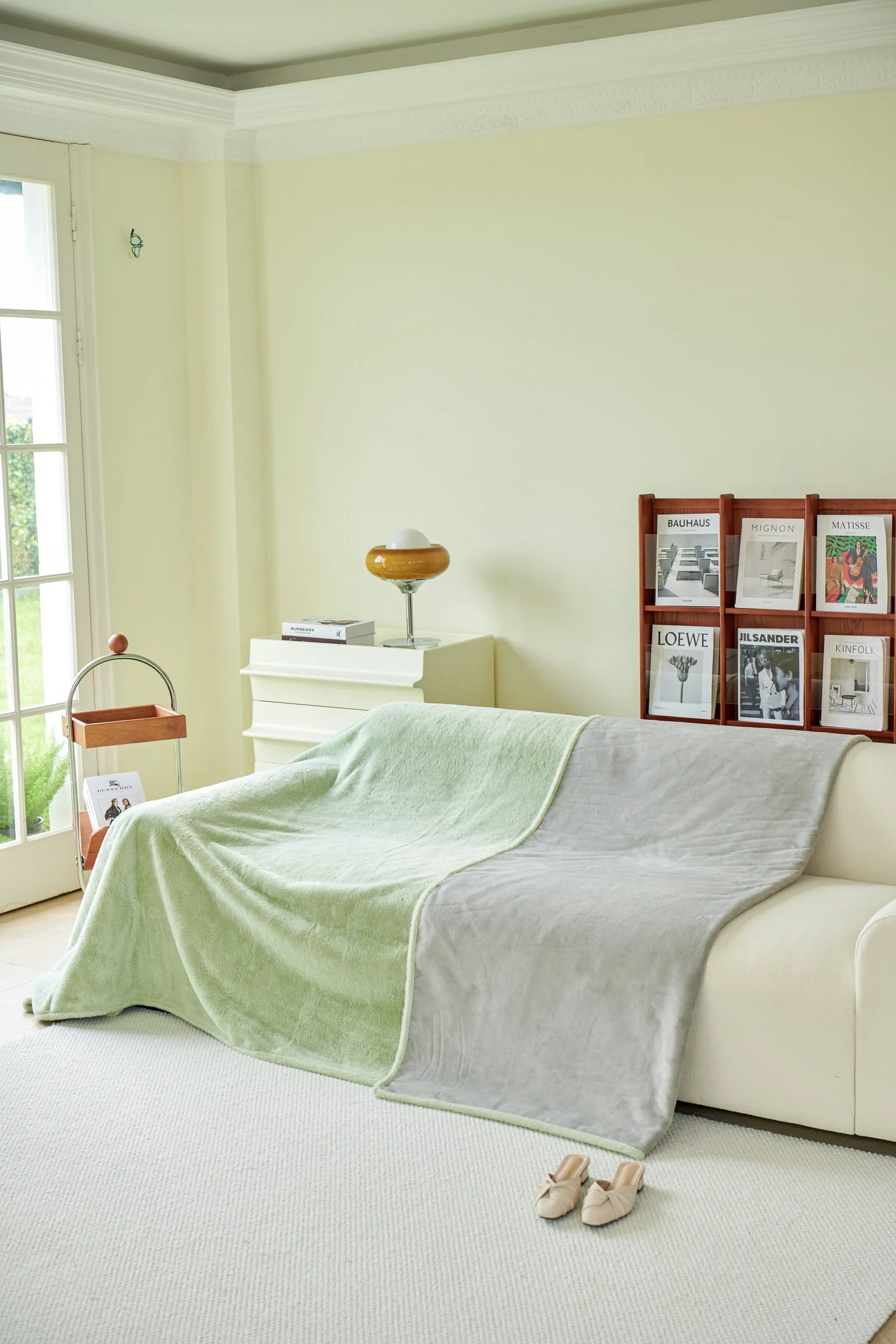 Renovated living space with fresh finishes - home renovation in Bangalore